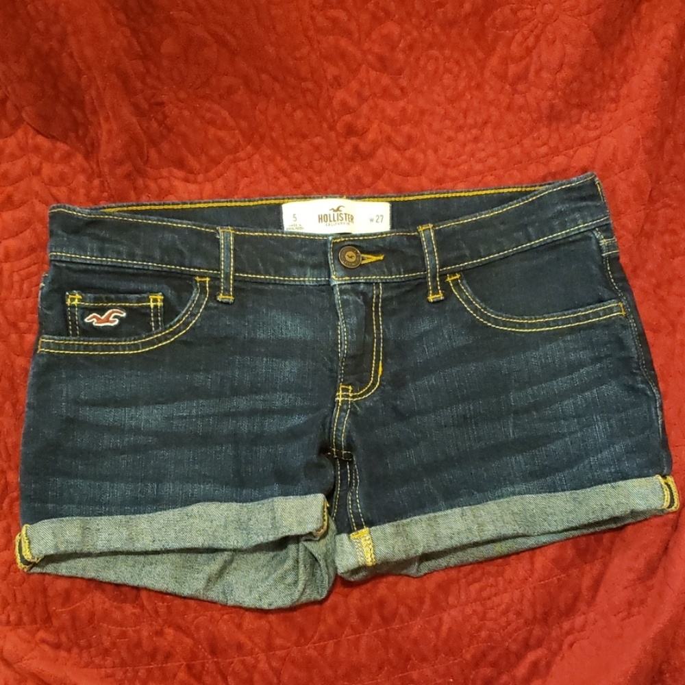 Hollister denim shorts